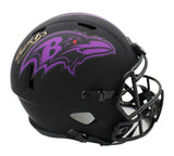 Willis McGahee Signed Baltimore Ravens Speed Full Size Eclipse NFL Helmet