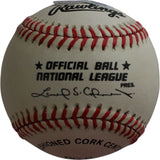 John Thomson Autographed National League Baseball Toning Beckett 44360