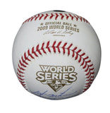 2009 New York Yankees Team Signed World Series Baseball 9 Sigs Steiner 33948