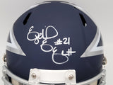 EZEKIEL ELLIOTT AUTOGRAPHED COWBOYS AMP BLUE FULL SIZE HELMET BECKETT 203006