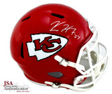 Kareem Hunt Autographed/Signed Kansas City Chiefs Full Size NFL Speed Helmet