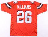 Greedy Williams Signed Cleveland Browns Jersey (TSE COA) 2019 2nd Rd Pick DB LSU