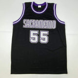 Autographed/Signed JASON WILLIAMS Sacramento Black Basketball Jersey PSA/DNA COA