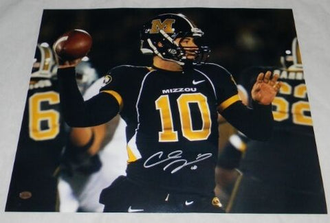 CHASE DANIEL AUTOGRAPHED SIGNED MIZZOU MISSOURI TIGERS 16x20 PHOTO GTSM