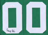 Robert Parish Signed Boston Celtics Career Stat Jersey (JSA COA) 4xNBA Champion