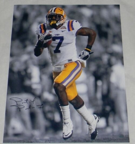 PATRICK PETERSON AUTOGRAPHED SIGNED LSU TIGERS 16x20 SPOTLIGHT PHOTO GTSM