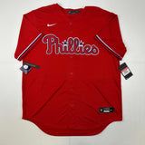 Autographed/Signed Bryce Harper 21 NL MVP Phillies Replica Jersey Fanatics COA