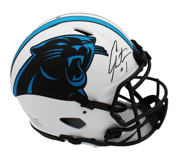 Cam Newton Signed Carolina Panthers Speed Authentic Lunar NFL Helmet