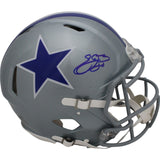 Emmitt Smith Autographed Dallas Cowboys TB 64-66 Authentic Helmet Beckett 47650