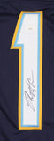 Anthony Lynn Signed Los Angeles Chargers Jersey (JSA COA) Current Head Coach