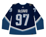 Connor McDavid Autographed Blue 2022 NHL AS Game Adidas Authentic Jersey UDA