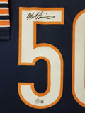 FRAMED MIKE SINGLETARY AUTOGRAPHED SIGNED CHICAGO BEARS JERSEY BAS HOLO