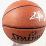 KILLIAN HAYES signed Spalding Basketball PSA/DNA Detroit Pistons Autographed