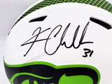 KAM CHANCELLOR AUTO SEAHAWKS LUNAR ECLIPSE FULL SIZE AUTH HELMET CHAMPS 197179