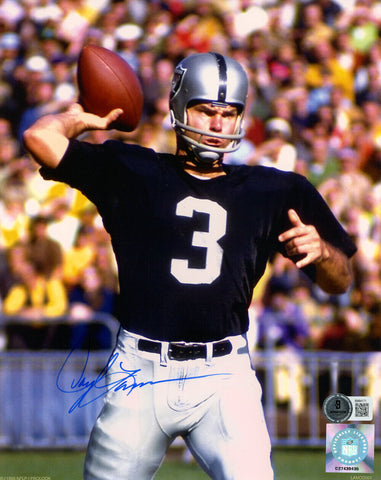 Daryle Lamonica Autographed Oakland Raiders 8x10 Photo Beckett 45630