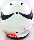 Randy Moss Autographed Vikings Lunar Authentic F/S Helmet-Beckett W Holo *Purple