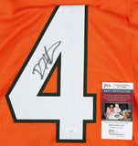 Devin Hester Signed Miami Hurricanes Jersey (JSA) Chicago Bears H O F Return Man