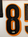 FRAMED CINCINNATI BENGALS CHAD JOHNSON AUTOGRAPHED JERSEY BECKETT HOLO