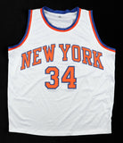 Charles Oakley Signed New York Knicks Jersey (Steiner Hologram) 1994 All Star