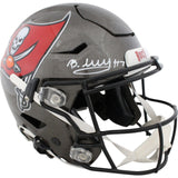 Bucky Irving Autographed Tampa Bay Buccaneers SpeedFlex Helmet Beckett 49115