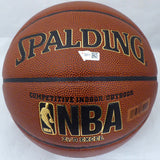 BERNARD KING AUTOGRAPHED SPALDING I/O BASKETBALL KNICKS HOF 2013 STEINER 185852