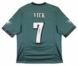 Eagles Michael Vick Authentic Signed Green Nike Jersey w/ Sewn #'s JSA Witness