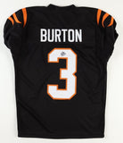 Jermaine Burton Signed Cincinnati Bengals Jersey (JSA) Ex-Alabama Receiver