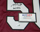 BENARDRICK McKINNEY AUTOGRAPHED MISSISSIPPI STATE BULLDOGS #50 JERSEY TRISTAR