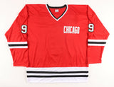 Bobby Hull Signed Red Chicago Blackhawks Jersey (JSA Hologram) HOF 1983