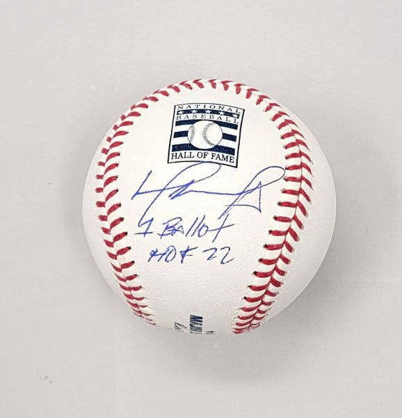 David Ortiz Signed Red Sox MLB Hall Of Fame Baseball W/1 Ballot HOF 22 Beckett