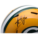 Aaron Jones Autographed Green Bay Packers Full Size Speed Helmet Fanatics