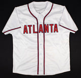 Chipper Jones Signed Atlanta Braves Jersey (JSA COA) 8xAll Star 3rd Baseman