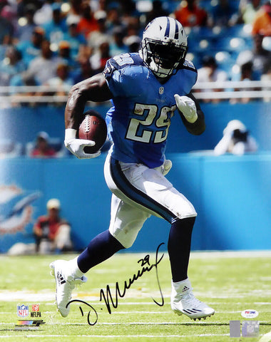 DEMARCO MURRAY AUTOGRAPHED 16X20 PHOTO TENNESSEE TITANS PSA/DNA STOCK #113556