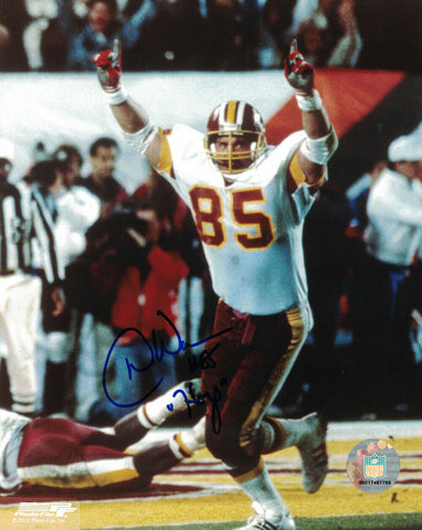 Donnie Warren Autographed/Signed Washington Redskins 8x10 Photo 27986