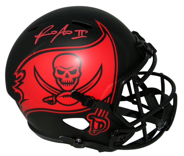 RONALD JONES II SIGNED TAMPA BAY BUCCANEERS ECLIPSE FULL SIZE SPEED HELMET BAS