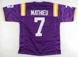 Tyrann Mathieu Signed LSU Tigers Jersey (JSA COA) Kansas City Chiefs All Pro