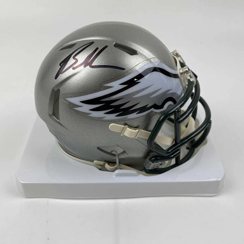 Autographed/Signed Brandon Graham Philadelphia Eagles Flash Mini Helmet BAS COA