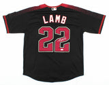 Jake Lamb Signed Arizona Diamondbacks Majestic MLB Jersey (PSA COA)2017 All Star