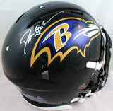 Deion Sanders Signed Baltimore Ravens Speed Authentic F/S Helmet-BAW Hologram