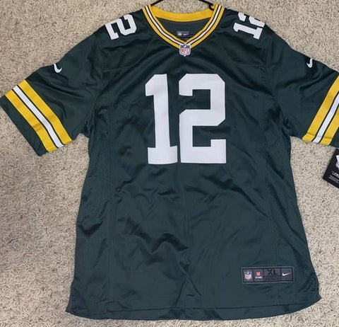 Aaron Rodgers Green Bay Packers Nike On Field XL Un Signed Jersey NWT 160596