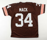 Kevin Mack Signed Cleveland Browns Jersey inscribed "2x Pro Bowl" (JSA COA)