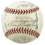 1956 Yankees (27) Berra, Ford, Rizzuto, Bauer Signed Oal Baseball PSA