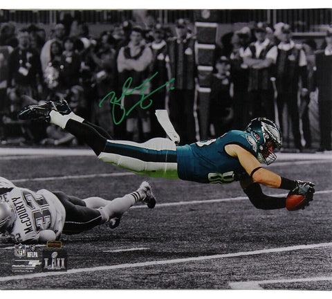 Zach Ertz Signed Philadelphia Eagles Unframed Stretched NFL Canvas