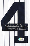 Mariano Rivera Yankees Signed Nike 5x WS Champs Inscribed Retirement Jersey BAS