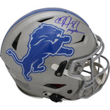 Calvin Johnson Autographed Detroit Lions SpeedFlex Helmet Megatron Beckett 47643