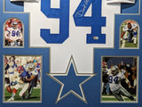 FRAMED DALLAS COWBOYS DEMARCUS WARE AUTOGRAPHED SIGNED JERSEY BECKETT HOLO