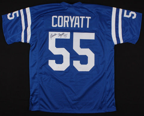 Quentin Coryatt Signed Indianapolis Colts Jersey (JSA COA) 1992 #2 Overall Pick