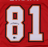 Antonio Brown Signed Buccaneer Jersey (Beckett Hologram) Tampa Bay 7xPro Bowl WR