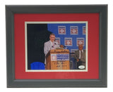 Harry Kalas Signed Framed 8x10 Philadelphia Phillies Photo Outta Here HOF JSA