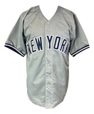 Reggie Jackson New York Signed Gray Baseball Jersey JSA